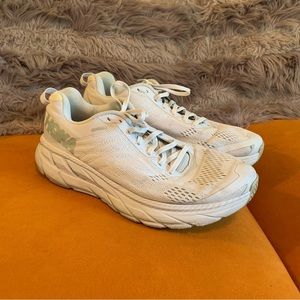HOKA CLIFTON 6 Men’s White Running Shoe
